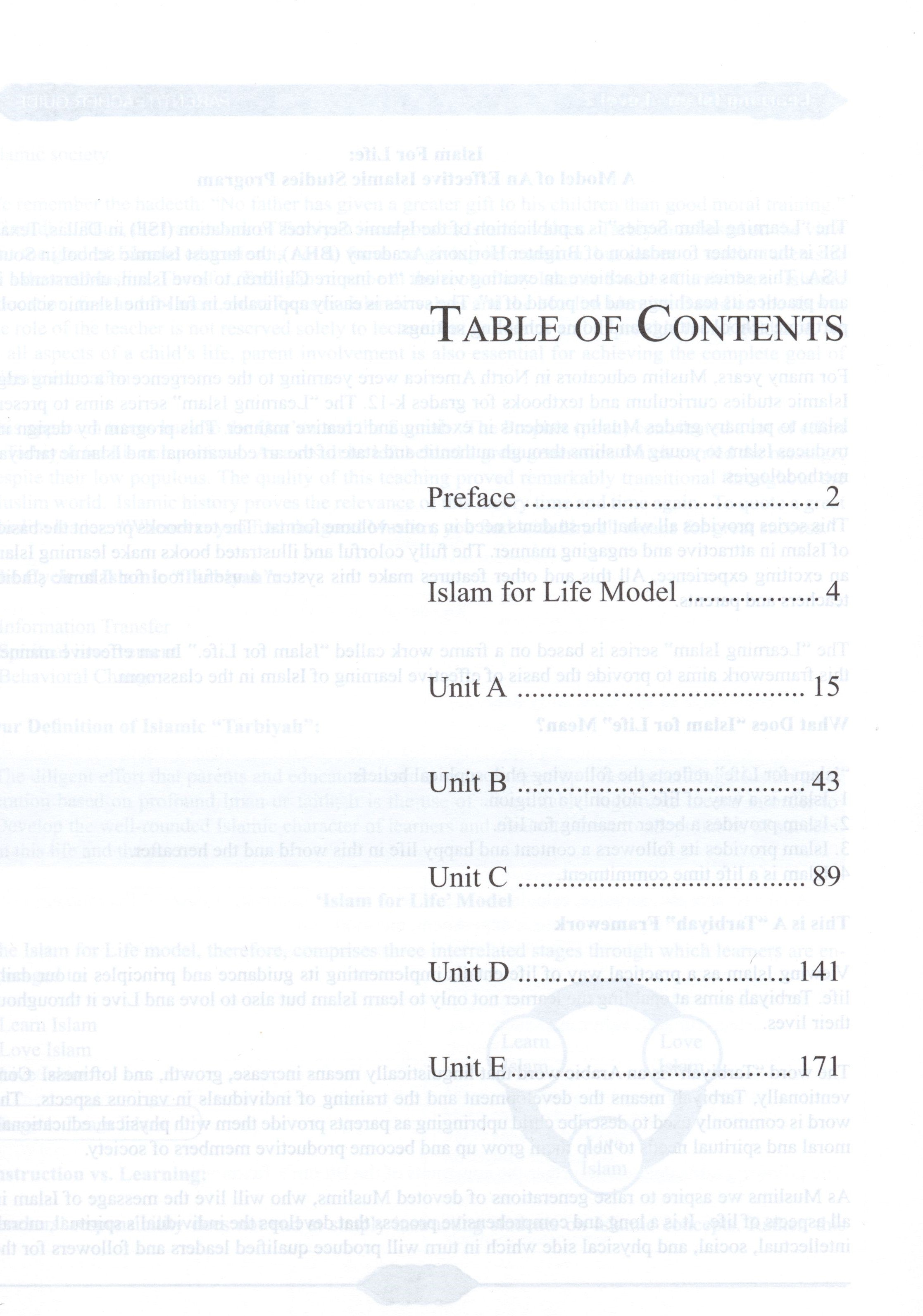 Learning Islam Teacher Book Level 2 (7th Grade)