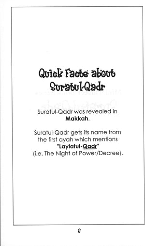 Mini Tafseer Book Suratul-Qadr (Surah 97)