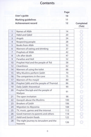 Safar Islamic Studies Workbook 2