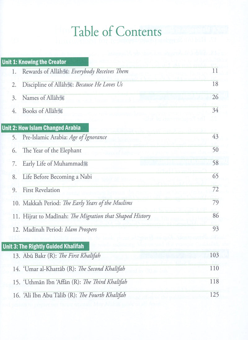 Weekend Learning Islamic Studies Level 4