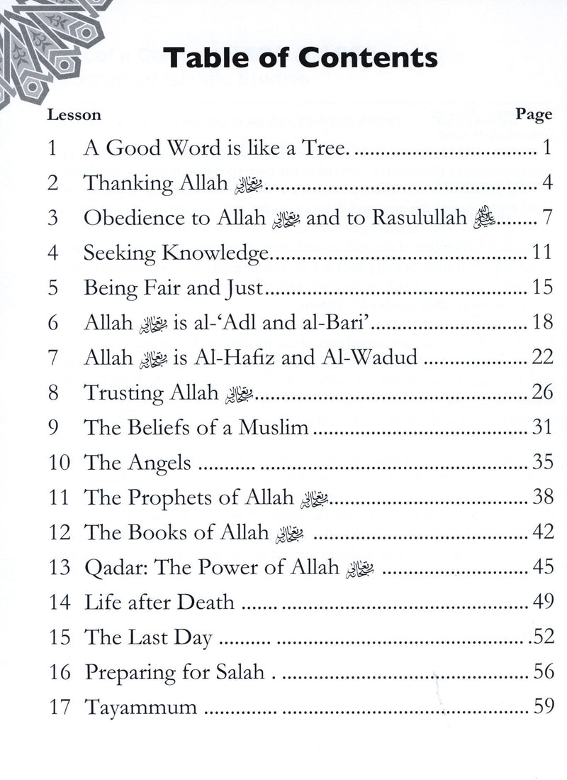 We Are Muslims Workbook Grade 3