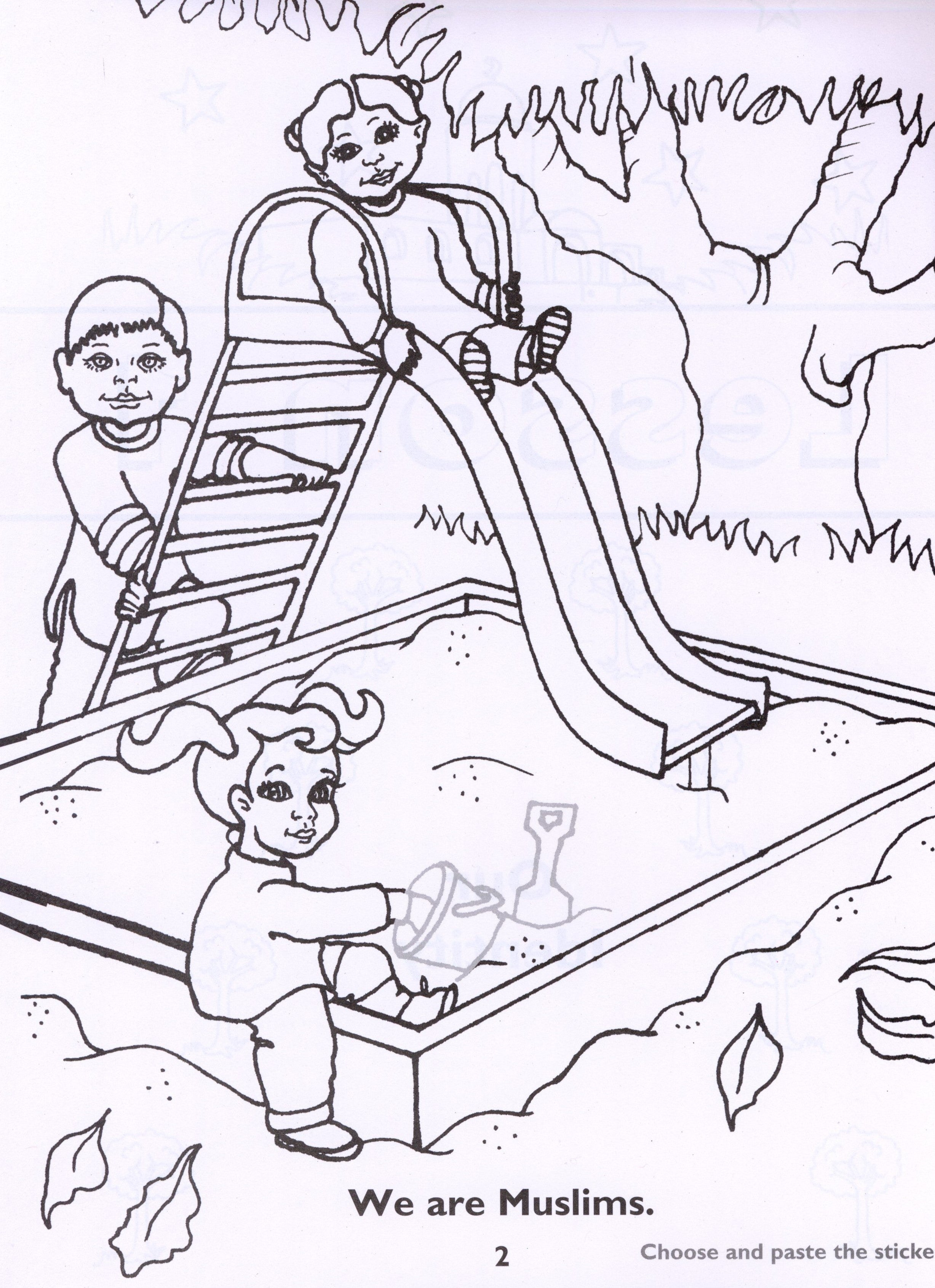 Our Religion is Islam: A Coloring Book