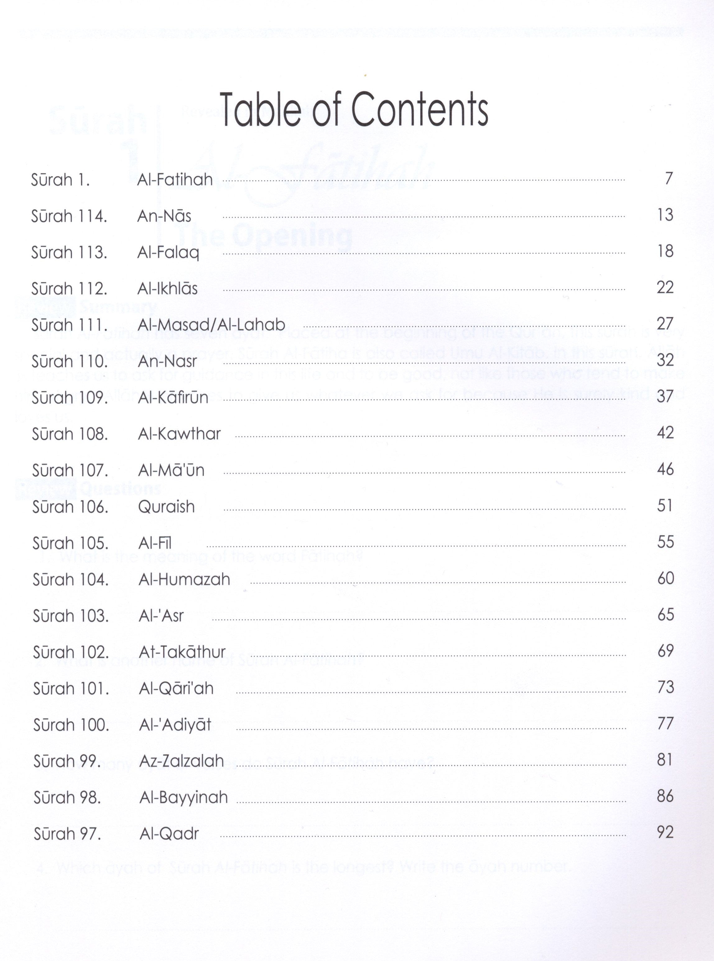 Weekend Learning Juz' Amma (Part 30) Workbook Volume 1