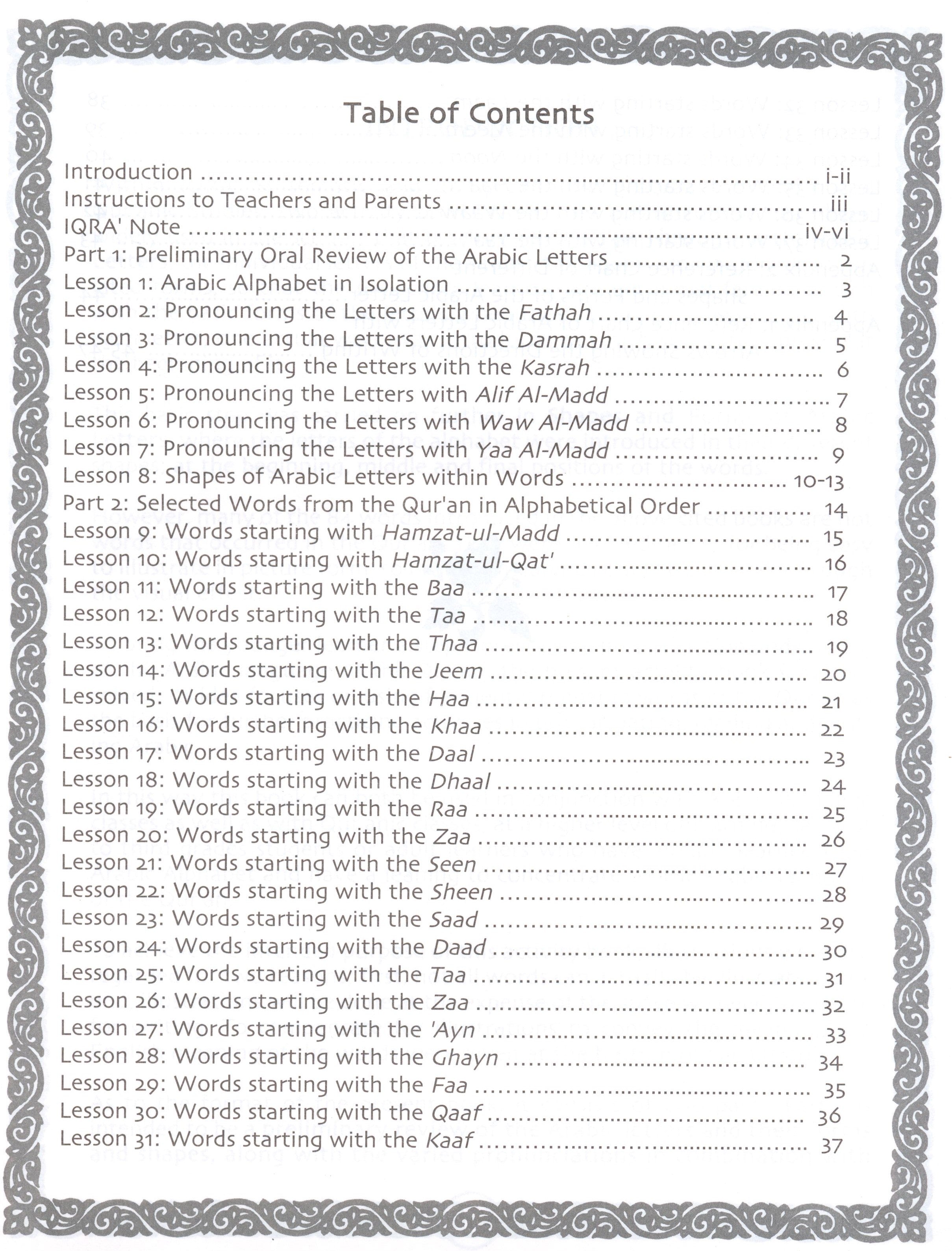 Let's Read & Write Arabic (Book One)
