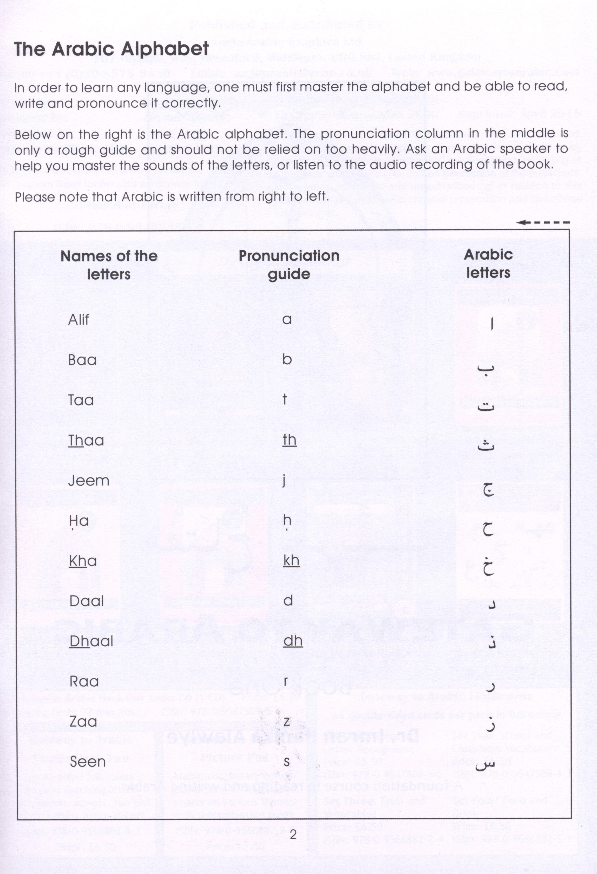 Gateway to Arabic Book 1 مفتاح العربية