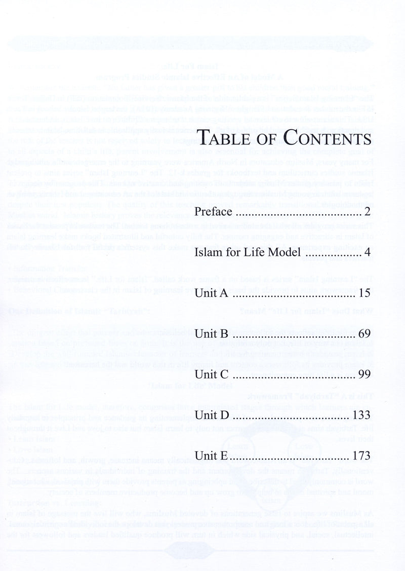 Learning Islam Teacher Book Level 1 (6th Grade)
