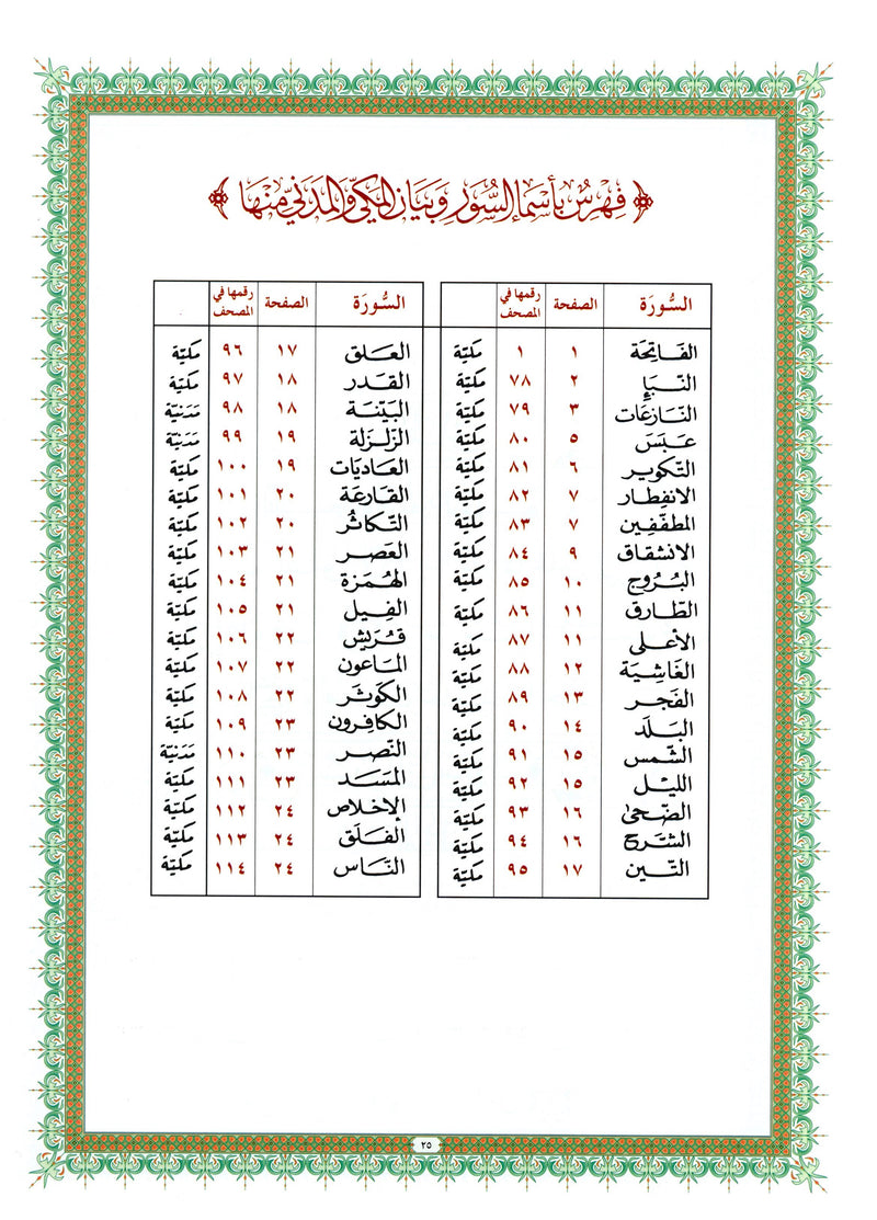 Al-Qaidah An-Noraniah - Juz’ Amma & Suratul-Fatihah for Beginners Large Size 8.25  x 11.25 جزء عم مع سورة الفاتحة للمبتدئين