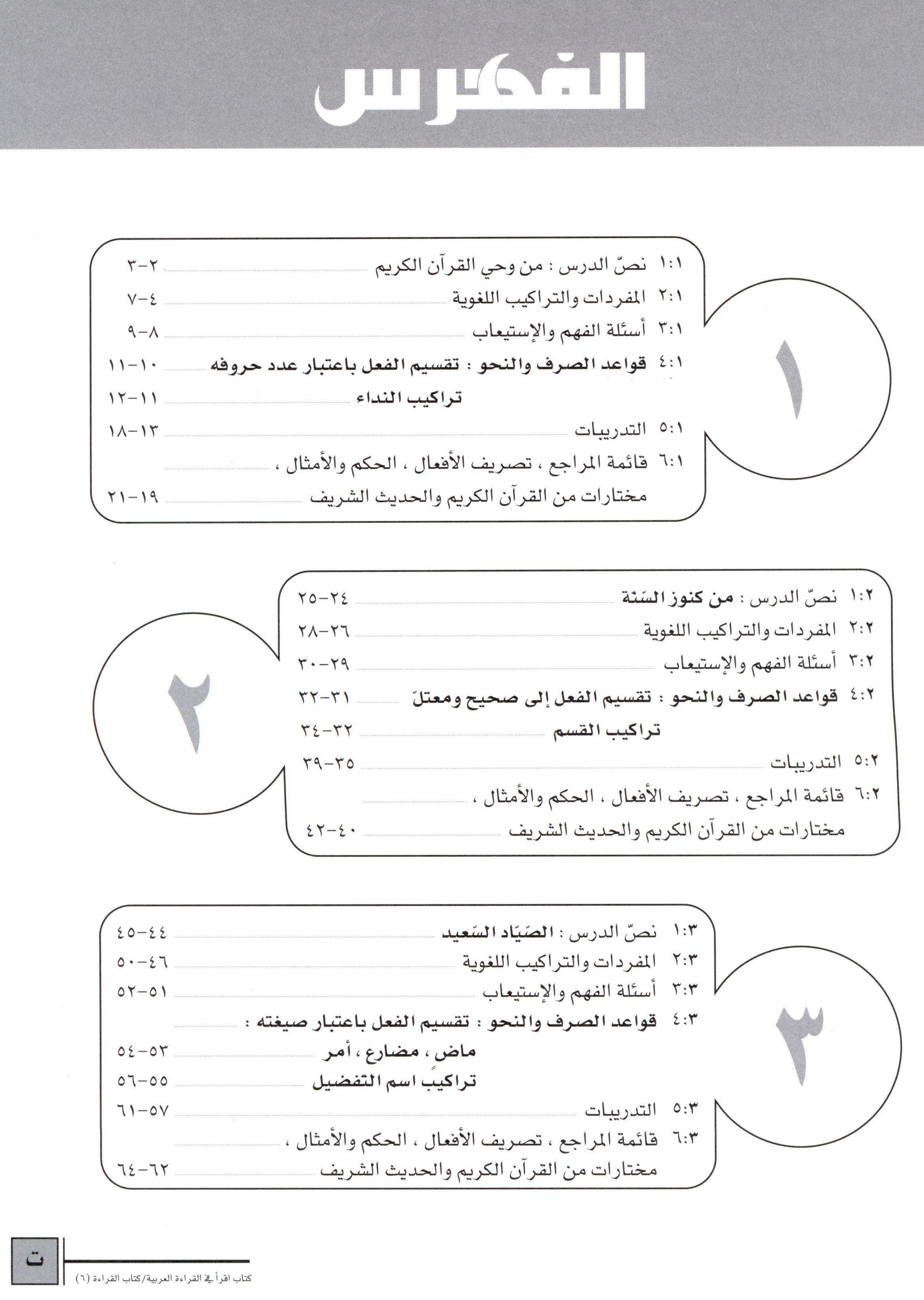 IQRA' Arabic Reader Textbook Level 6