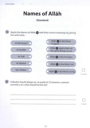 Safar Islamic Studies Workbook 4