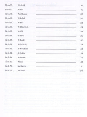 Weekend Learning Juz' Amma (Part 30) for School Students with Transliteration (Green)