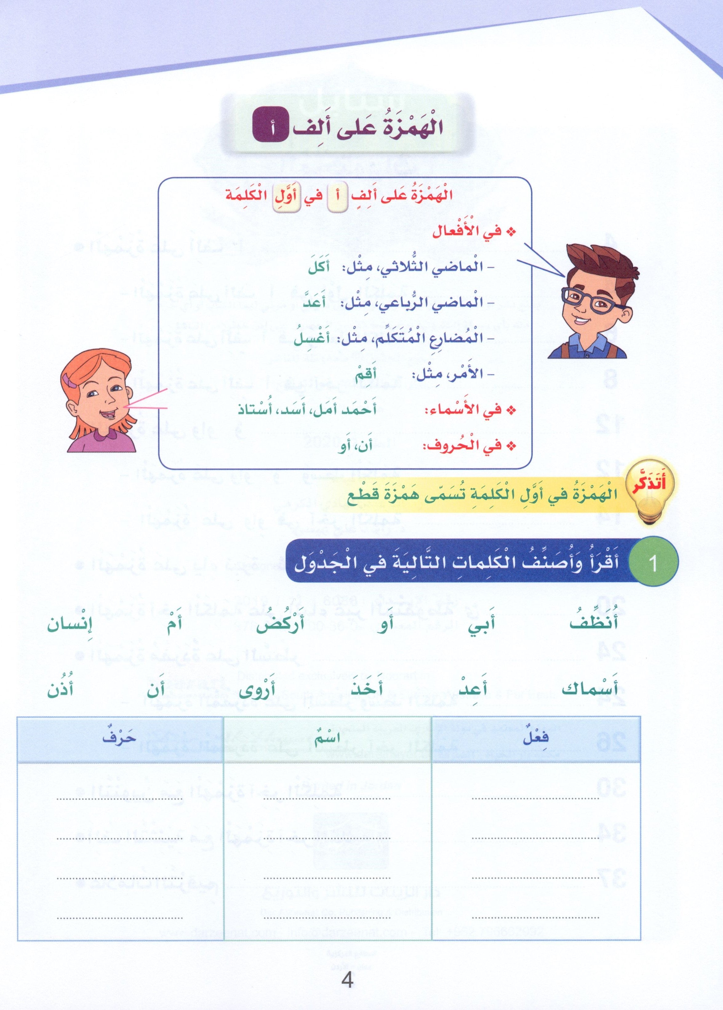 Arabic Sanabel Handwriting Skills Level 6 سنابل المهارات الكتابية