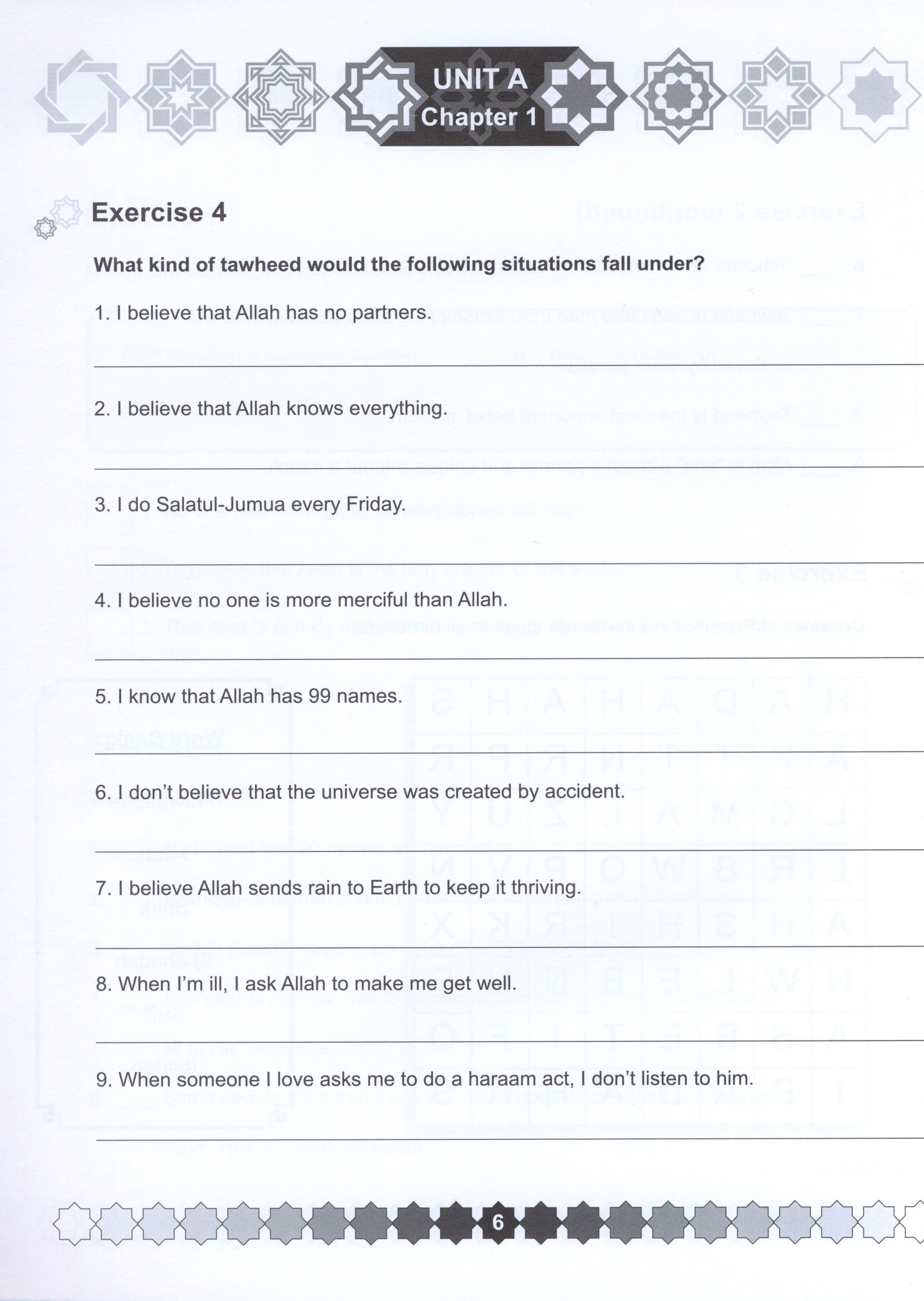 I Love Islam Workbook Level 5
