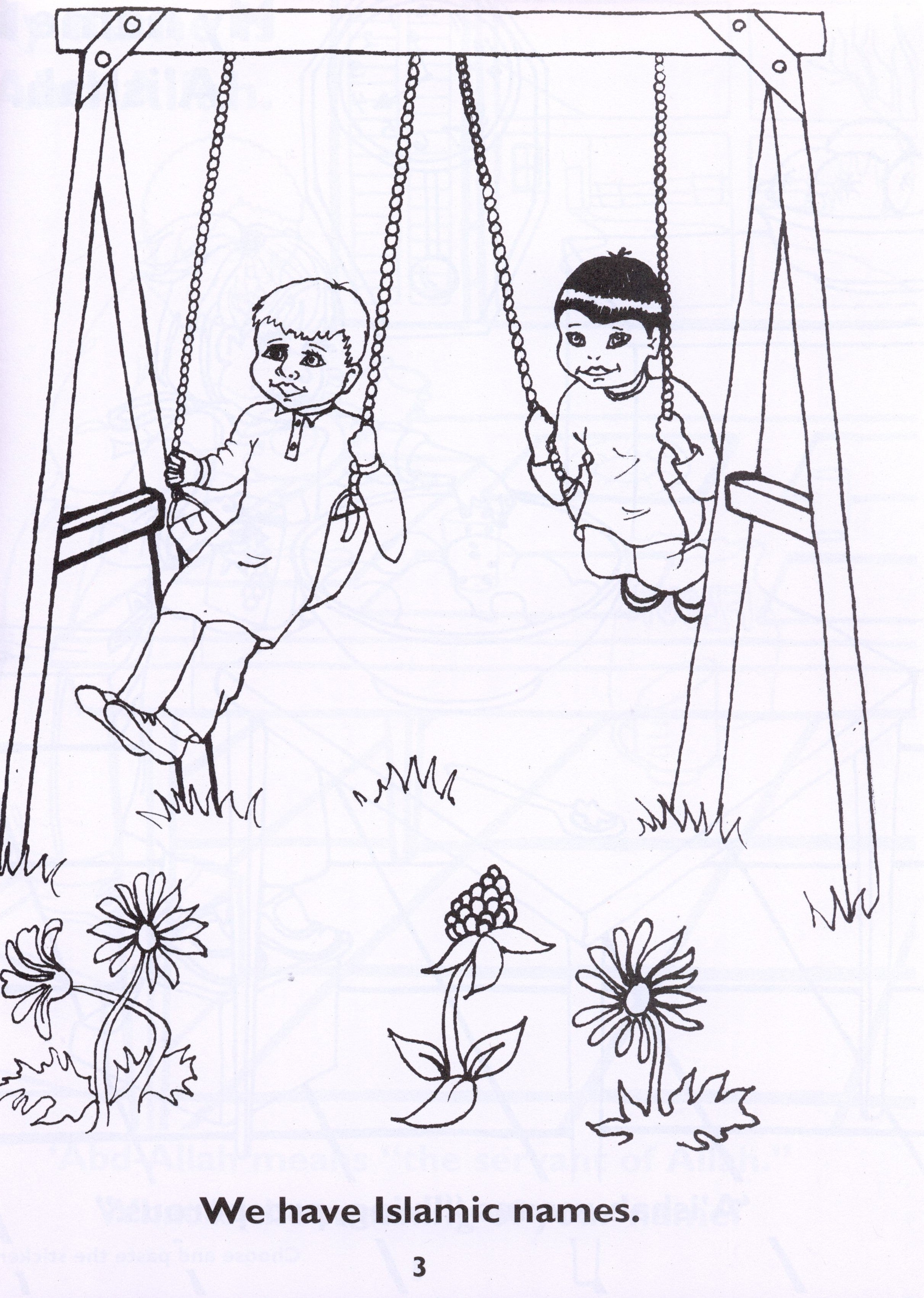 Our Religion is Islam: A Coloring Book
