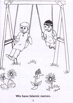 Our Religion is Islam: A Coloring Book