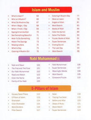 Weekend Learning Islamic Studies Level K