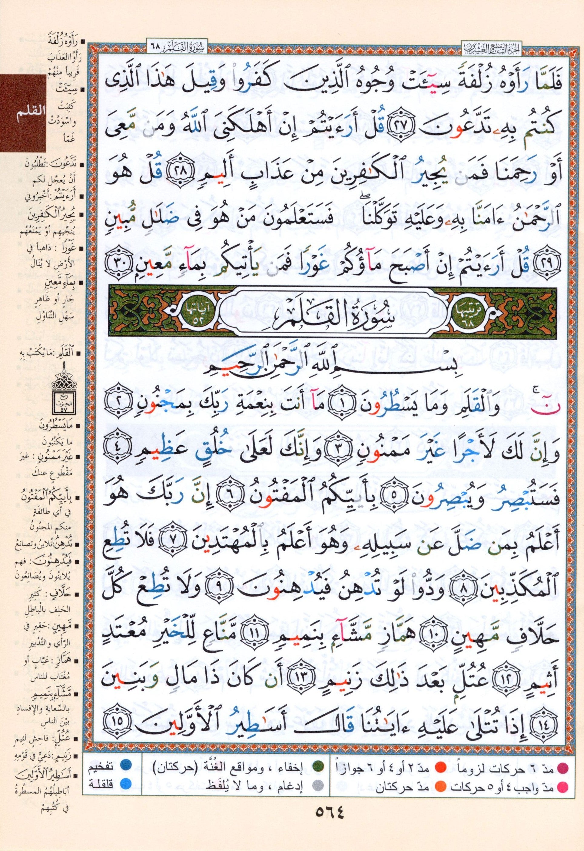 Tajweed Quran Juz' Tabarak Part 29 (7