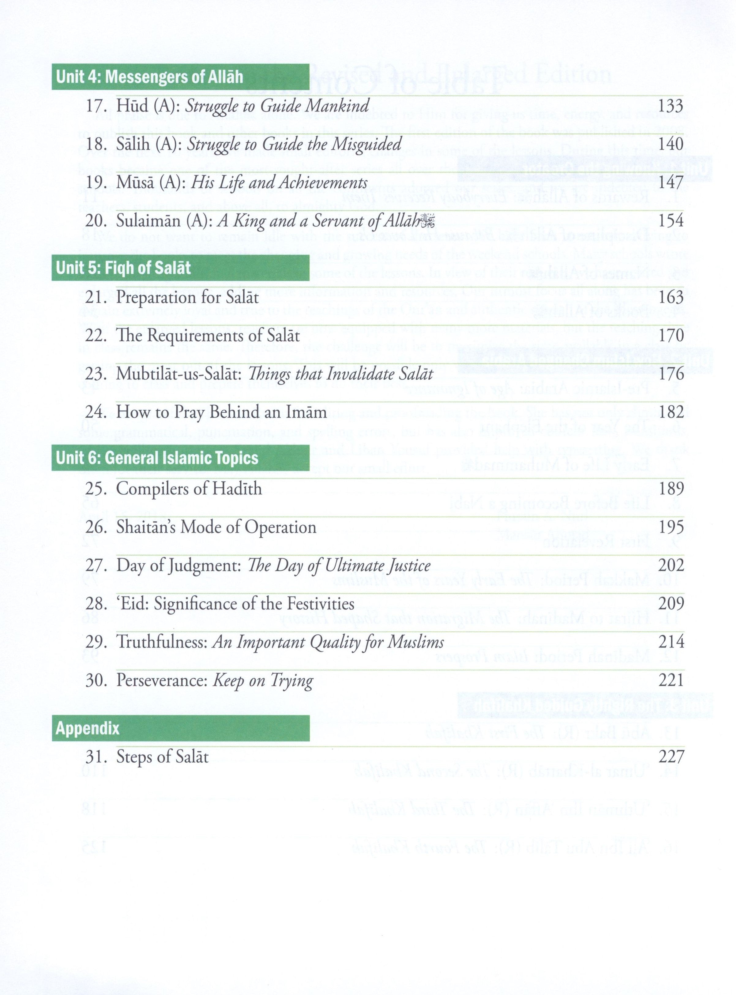 Weekend Learning Islamic Studies Level 4