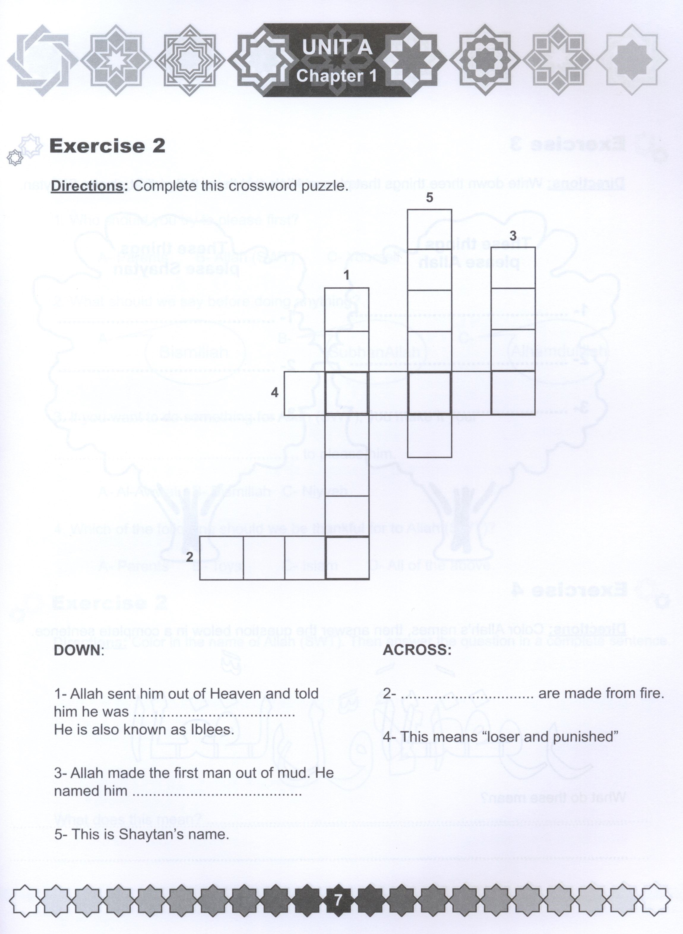 I Love Islam Workbook Level 2