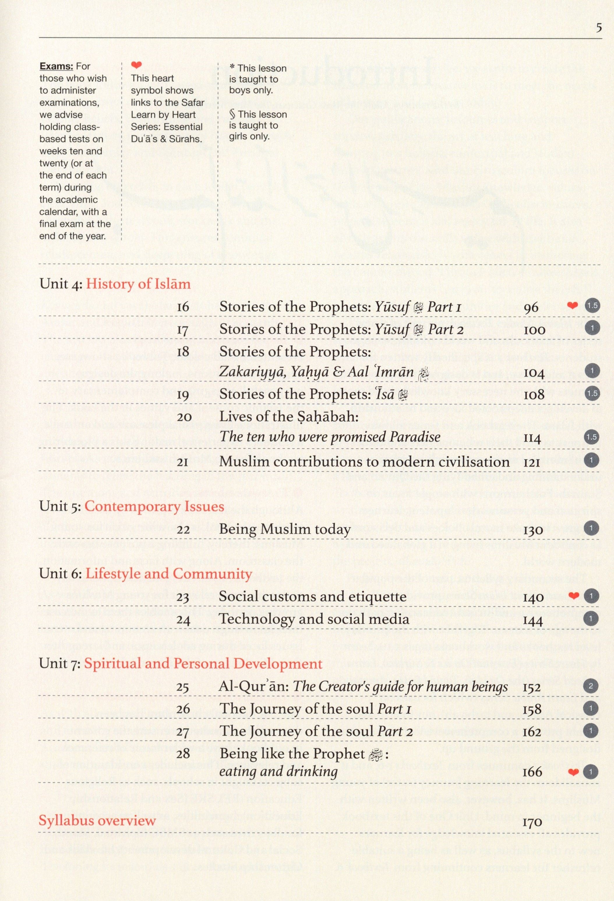 Safar Islamic Studies Textbook 7