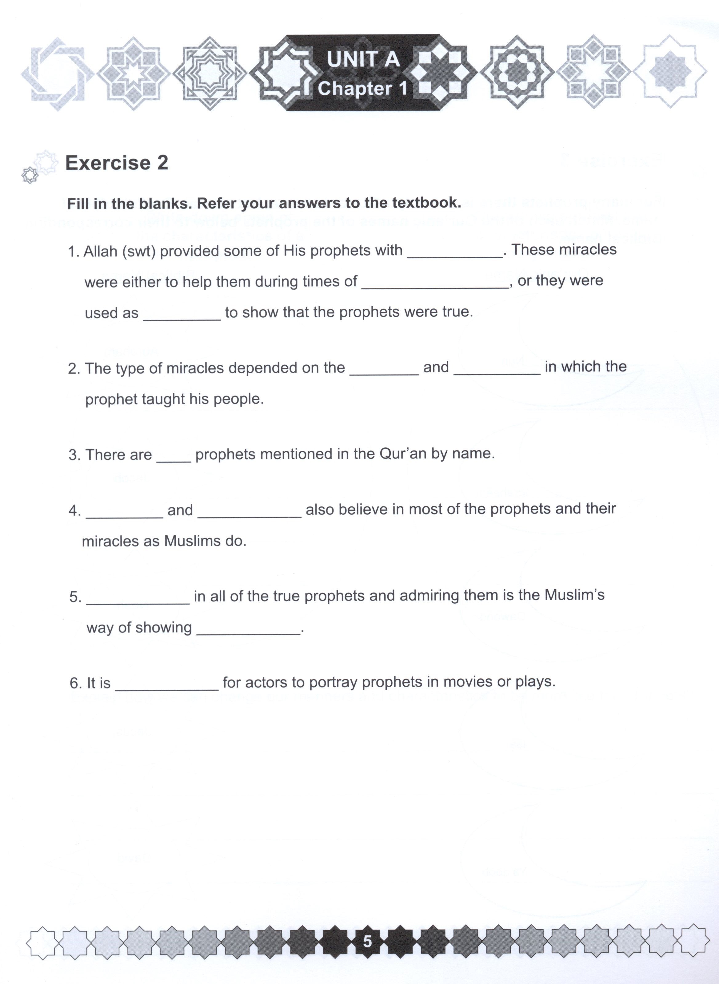 I Love Islam Weekend Edition Workbook Level 5