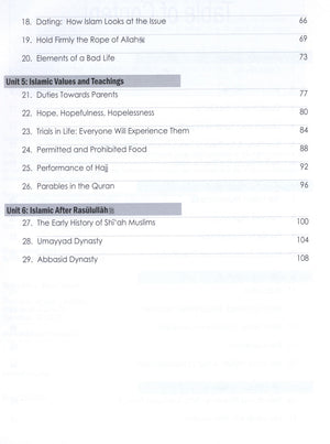 Weekend Learning Islamic Studies Workbook Level 8