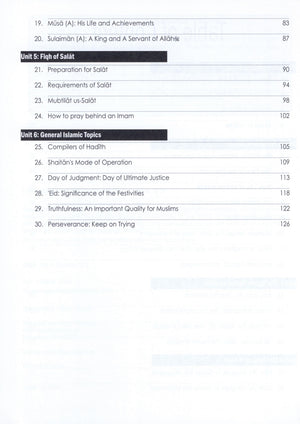 Weekend Learning Islamic Studies Workbook Level 4