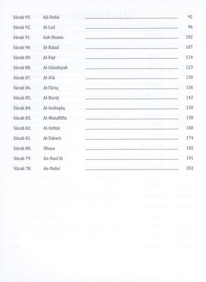 Weekend Learning Juz' Amma (Part 30) for School Students without Transliteration (Red)