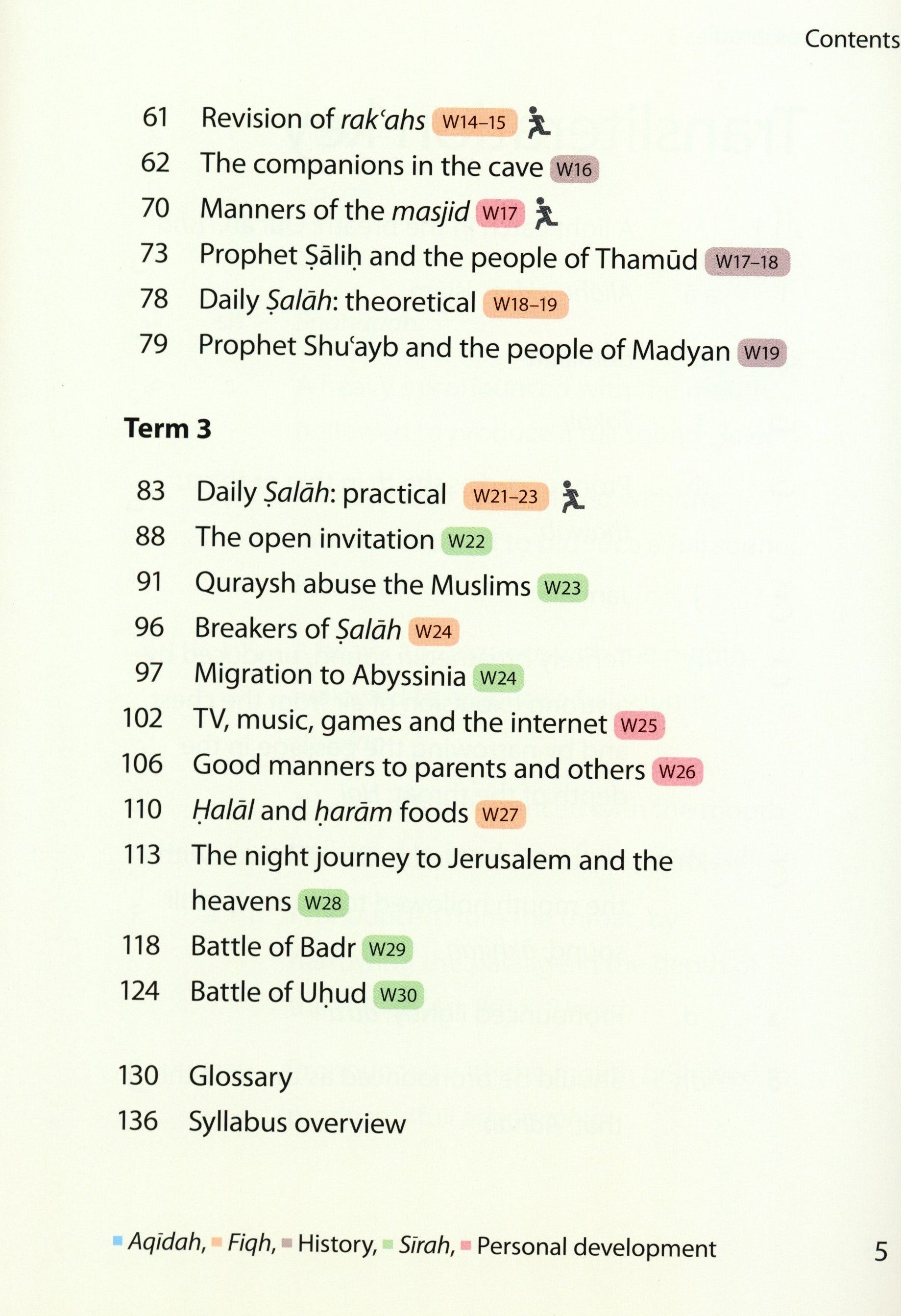 Safar Islamic Studies Textbook 3
