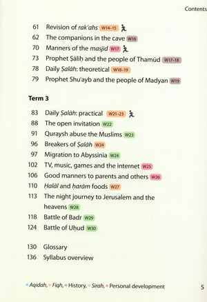 Safar Islamic Studies Textbook 3