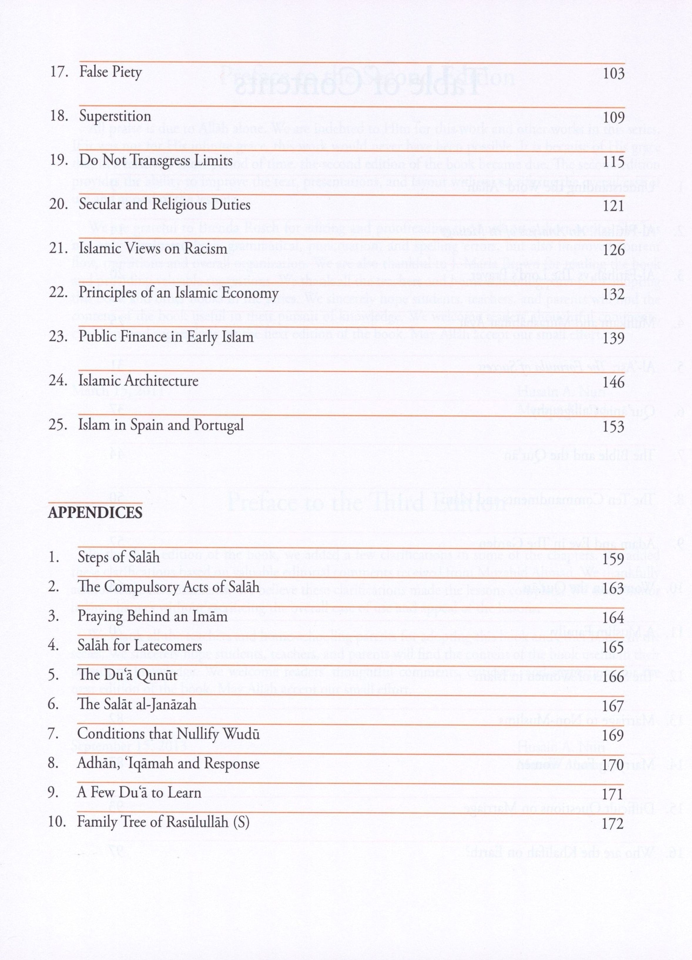 Weekend Learning Islamic Studies Level 10