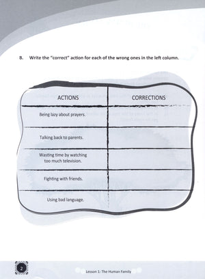 Teachings of the Qur'an Workbook Volume 3
