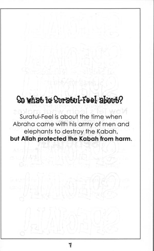 Surah 105 - Suratul-Feel Mini Tafseer Book