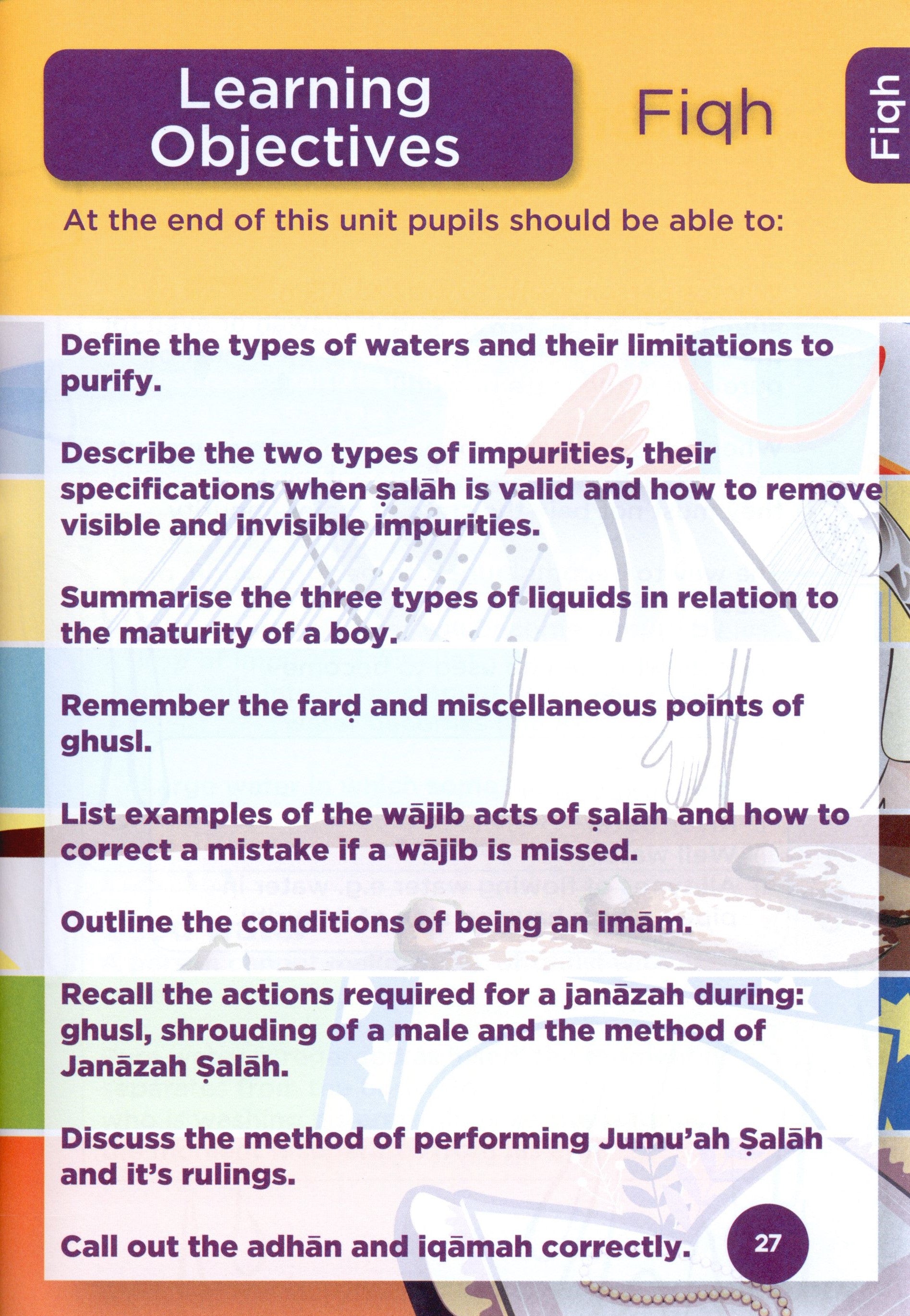 An Nasihah Islamic Curriculum Coursebook 6 (Boys)
