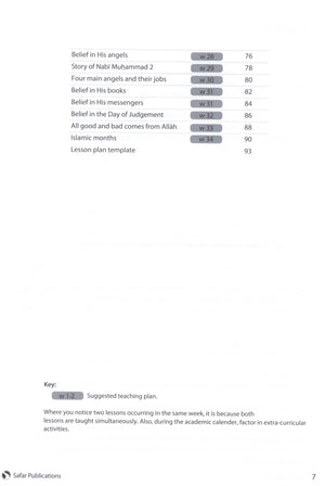 Safar Teacher’s Guide for Islamic Studies Book 1