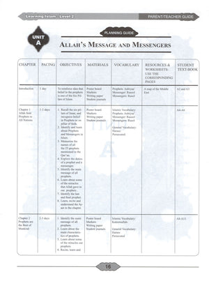 Learning Islam Teacher Book Level 2 (7th Grade)