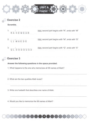 I Love Islam Weekend Edition Workbook Level 6