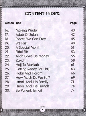 We Are Muslims Workbook Grade 1