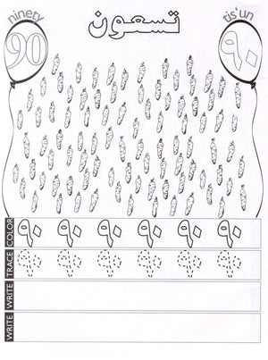 Up and Away With Arabic Numbers