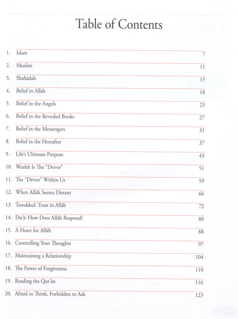 Weekend Learning Islamic Studies Level 11 & 12