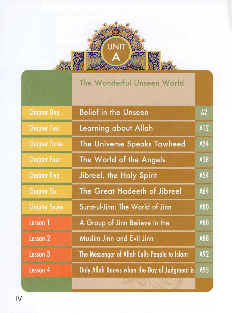 Learning Islam Textbook Level 1 (6th Grade)