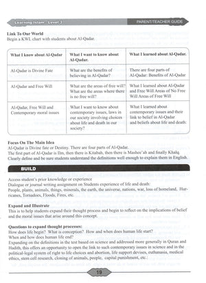 Learning Islam Teacher Book Level 3 (8th Grade)