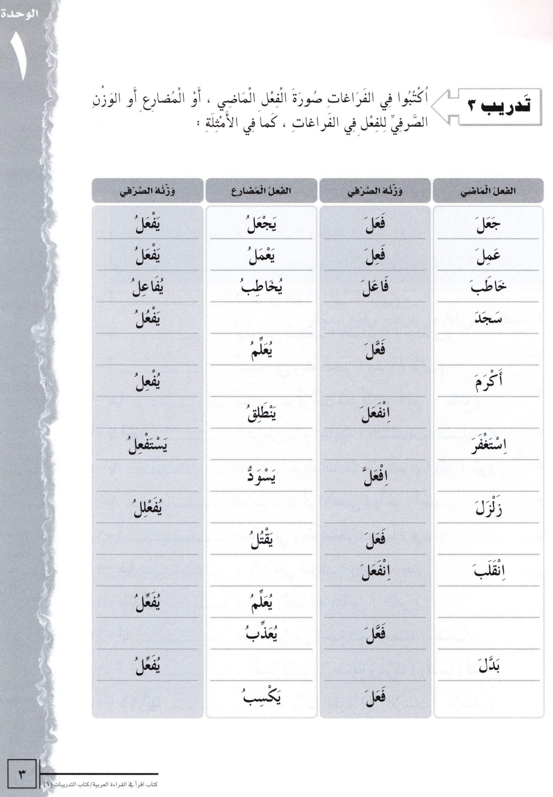 IQRA' Arabic Reader Workbook Level 6