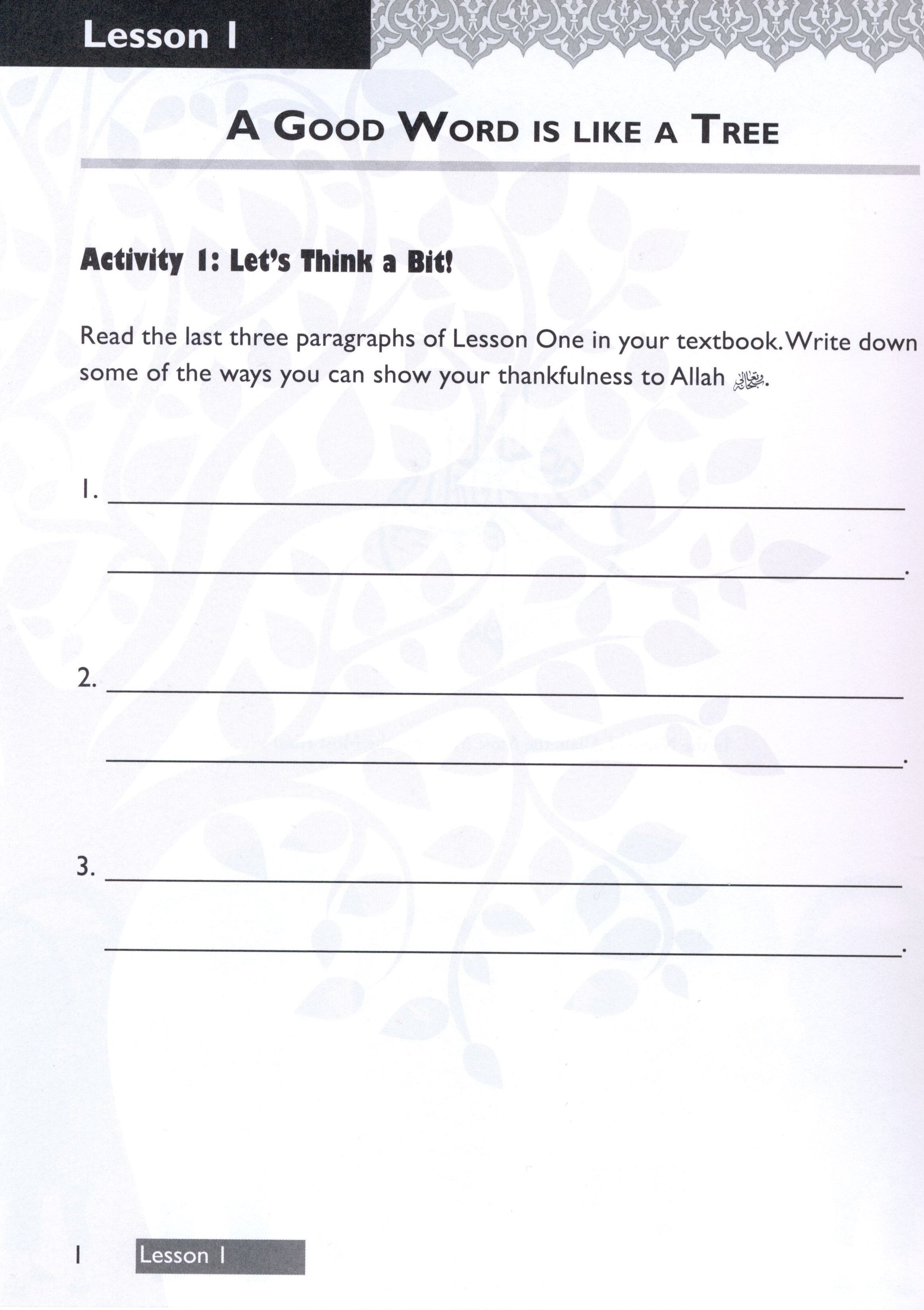 IQRA' WISE Workbook 3rd Grade