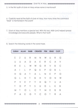 Weekend Learning Juz' Amma (Part 30) Workbook Volume 2