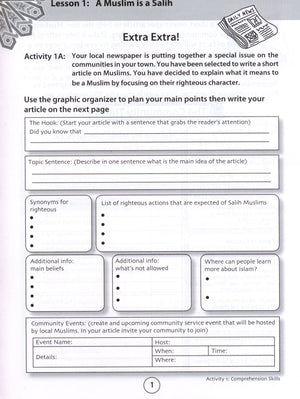 We Are Muslims Workbook Grade 6