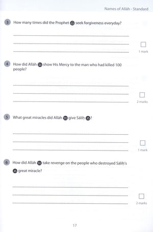 Safar Islamic Studies Workbook 4