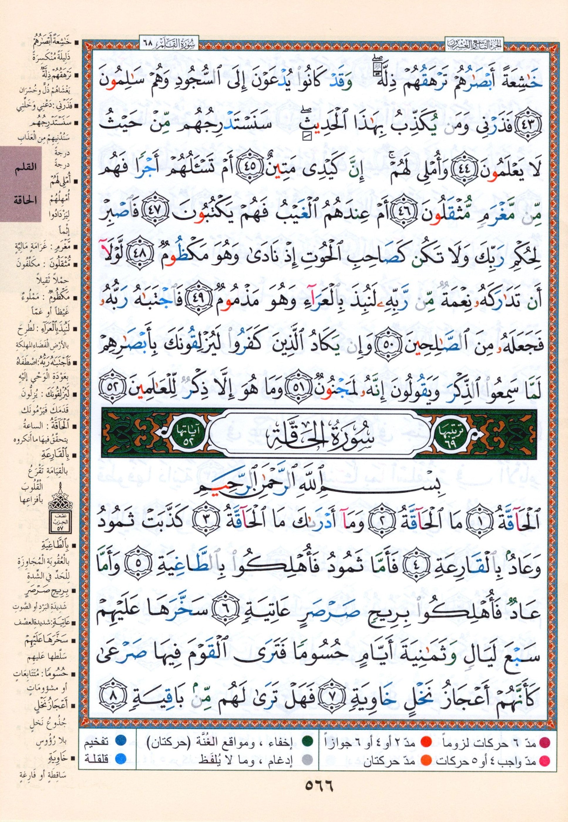 Tajweed Quran Juz' Tabarak Part 29 (7