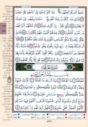 Tajweed Quran Juz' Tabarak Part 29 (7