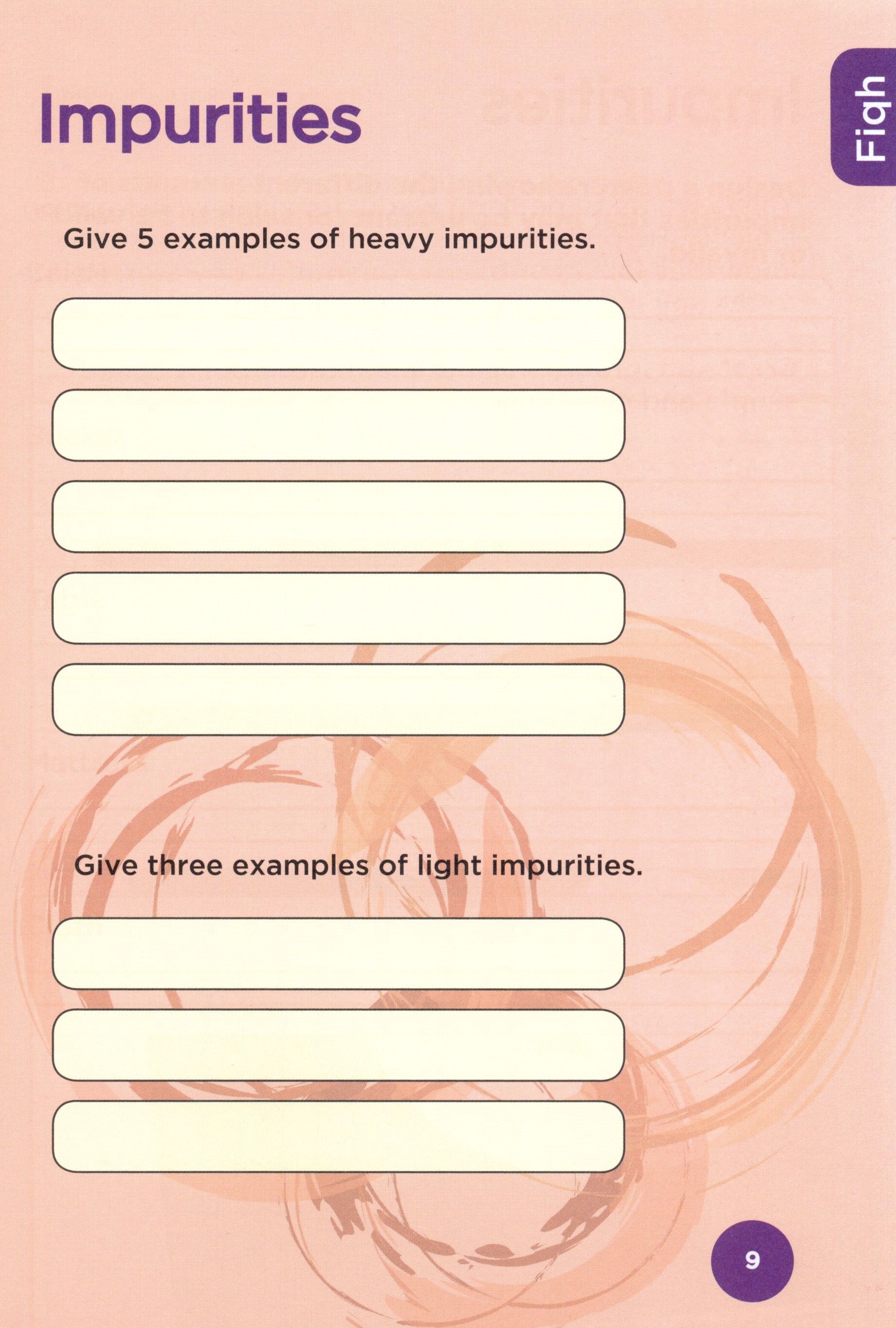 An Nasihah Islamic Curriculum Workbook 6 (Boys)