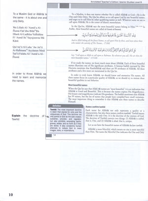 Weekend Learning Islamic Studies Teacher Manual Level 8